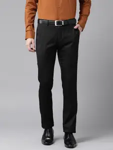 Blackberrys Men B-91 Slim Fit Formal Trousers