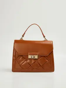 CODE by Lifestyle Textured Structured Satchel