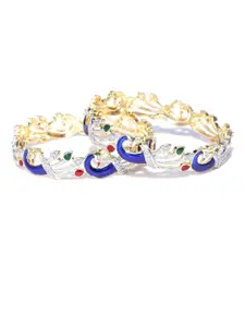 Anouk Set Of 2 Stone-Studded Bangles