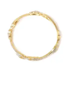 Anouk Set Of 2 Gold-Plated Stone Studded Bangles