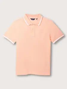 GANT Boys Polo Collar Short Sleeves Cotton T-shirt