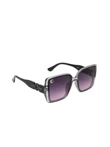 Clark N Palmer Women Square Lens with UV Protected Sunglasses CNP-ST108-C6