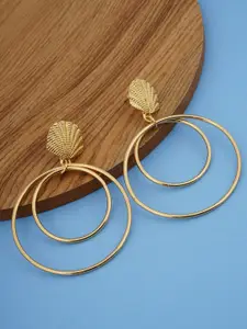 Ferosh Gold-Plated Classic Drop Earrings