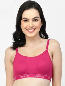 Docare Full Coverage All Day Comfort Seamless Cotton Sports Bra