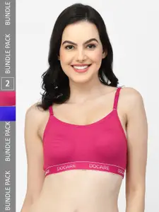 Docare Pack Of 2 Full Coverage Training or Gym Bra