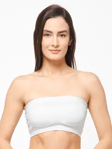 INFINIUM Full Coverage Heavily Padded Dry-Fit Bandeau Bra