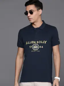 Allen Solly Embroidered Pure Cotton T-shirt