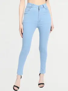 BAESD Women Jean Slim Fit High-Rise Stretchable Denim Jeans