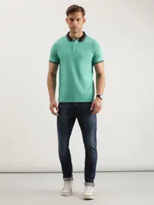 Lee Polo Collar Slim Fit Cotton T-shirt