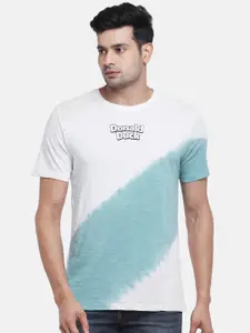 SF JEANS by Pantaloons Tie & Dyed Slim Fit Cotton T-Shirt