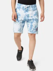 SF JEANS by Pantaloons Men Tie & Dyed Avengers Printed Sports Shorts