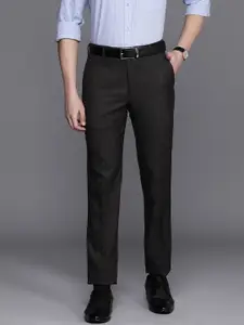 Raymond Men Mid-Rise Slim Fit Trousers