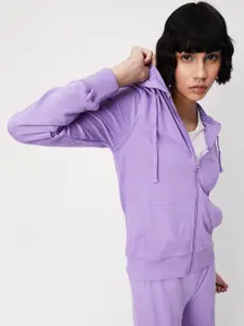 max Hooded Pure Cotton Sweatshirt