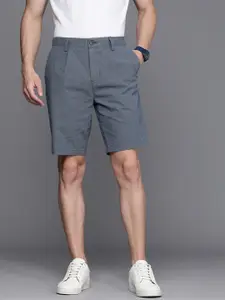 NEXT Men Mid-Rise Self-Design Chino Shorts