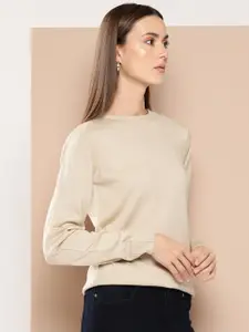 her by invictus Round Neck Pullover