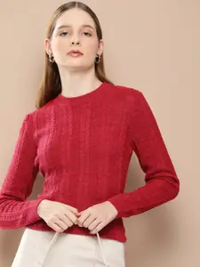 her by invictus Cable Knitted Pullover