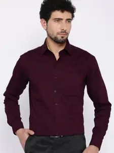 Hancock Relaxed Spread Collar Cotton Formal Shirt
