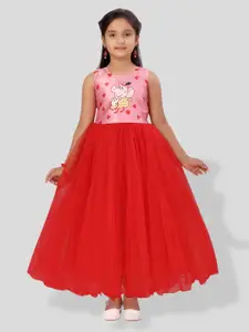 BAESD Girls Peppa Pig Tulle Fit & Flare Dress