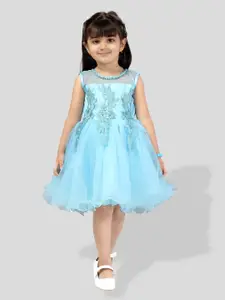 BAESD Girls Embroidered Fit & Flare Dress