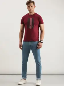 Lee Men Blue Bruce Skinny Fit Stretchable Jeans