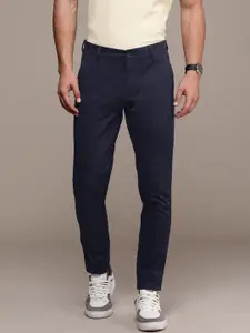 French Connection Men Regular Fit Casual Trousers