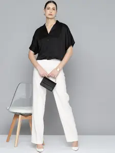 Chemistry Women Satin Casual Shirt