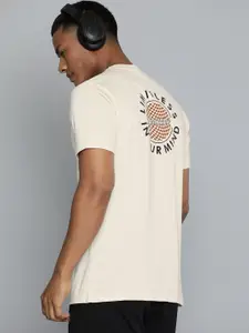 HRX by Hrithik Roshan Lifestyle Typography Printed Biowash T-shirt