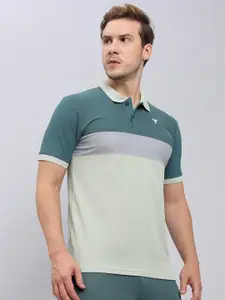Technosport Polo Collar Antimicrobial Slim Fit T-shirt