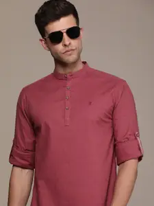 French Connection Men Pure Cotton Slim Fit Casual Shirt