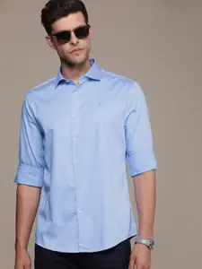 French Connection Men Pure Cotton Slim Fit Casual Shirt