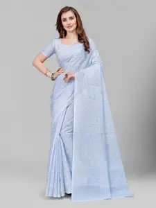 RATAN Floral Printed Pure Cotton Saree