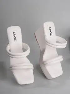 Lavie Double Strap Wedge Heels