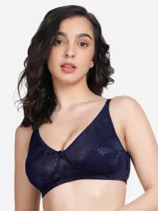 Susie Floral Lace Non-Wired Non-Padded Medium Coverage All Day Comfort Bra