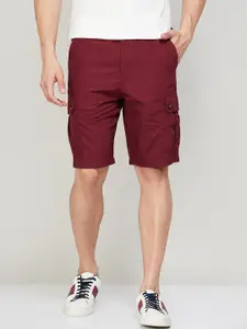 Fame Forever by Lifestyle Men Mid-Rise Cotton Cargo Shorts