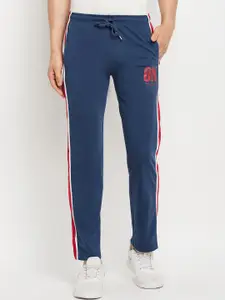 Duke Stardust Men Stripe Cotton Mid-Rise Track Pant