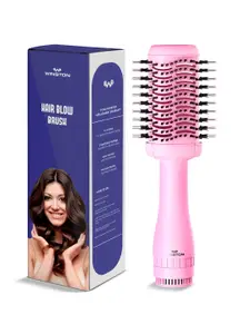 WINSTON Hair Blow Brush & Volumizer with Multiple Air Setting - Pink