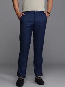 Allen Solly Men Smart Slim Fit Smart Casual Trousers