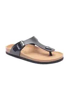 HF JOURNEY Men Textured cork Comfort Sandals