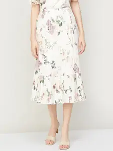 CODE by Lifestyle Floral Printed Flared Skirts
