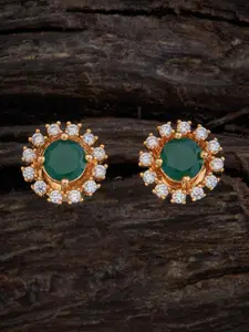 Kushal's Fashion Jewellery Embellished Bridal Gold-Plated Cubic Zirconia-Studded Ring