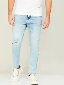 Forca Men Mid-Rise Low Distress Heavy Fade Jeans