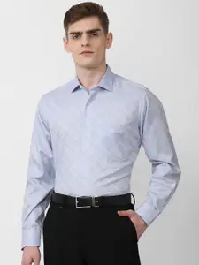 Van Heusen World Wear Spread Collar Cotton Formal Shirt