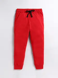 BAESD Boys Mid-Rise Cotton Joggers