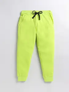 BAESD Boys Mid-Rise Cotton Joggers