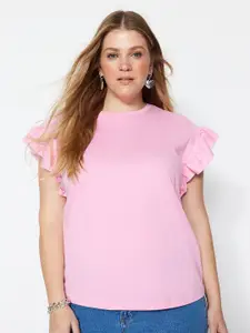 Trendyol Extended Sleeves Ruffles Top