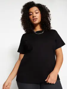 Trendyol Round Neck Pure Cotton T-shirt