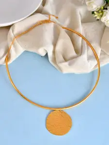 Silvermerc Designs Gold-Plated Coin Necklace