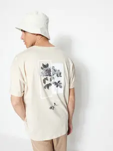 Trendyol Graphic Printed Pure Cotton T-shirt