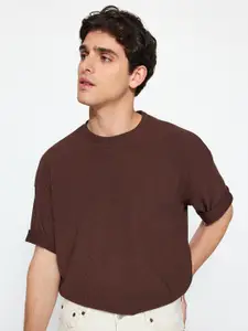 Trendyol Drop Shoulder Sleeves Casual T-shirt