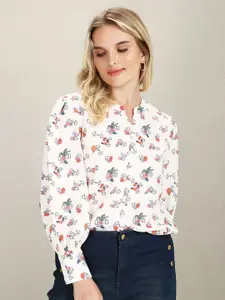 U.S. Polo Assn. Women Comfort Floral Printed Casual Shirt